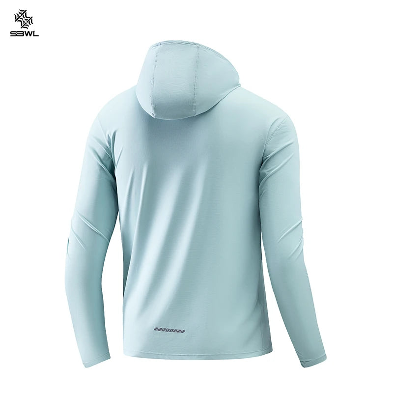 High-quality Men/Women Long Sleeved Outdoor and aindoor Sports and Fitness Breathable With Hoodies