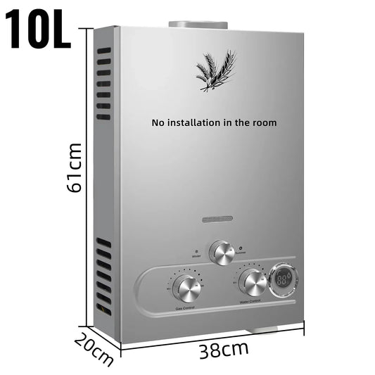 Tankless LPG Propane Water Heater 6L–18L Instant Hot Water | StriveRiseFit
