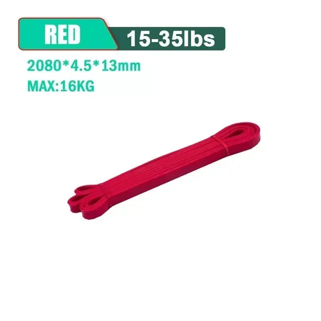 Resistance Bands Set 5-125lbs - TPE Exercise Bands for Home Gym & Yoga