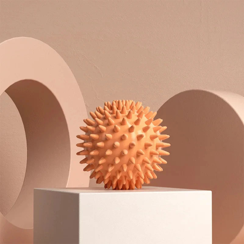 Hedgehog Fascia Massage Ball | Spiky Trigger Point Ball for Yoga & Recovery | StriveRiseFit