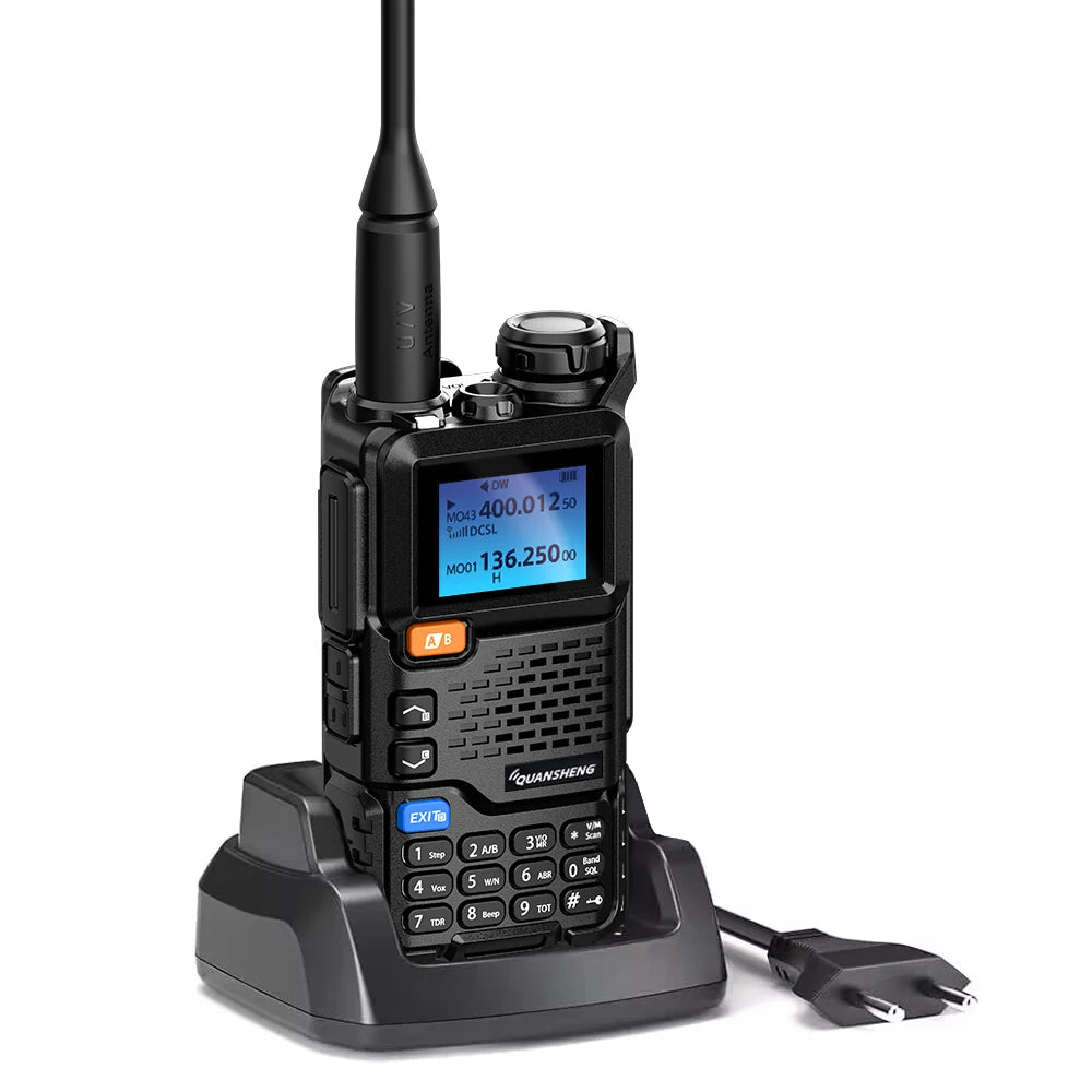 Quansheng UV5Rplus Walkie Talkie - Full Band Aviation Radio | StriveRiseFit