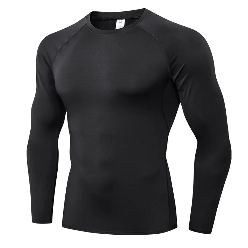 Unisex ~ Men or Woman ~ Compression Shirts Longs Sleeve Workout Gym T-Shirt Running Tops Cool Dry Sports Base Layer Athletic Undershirts