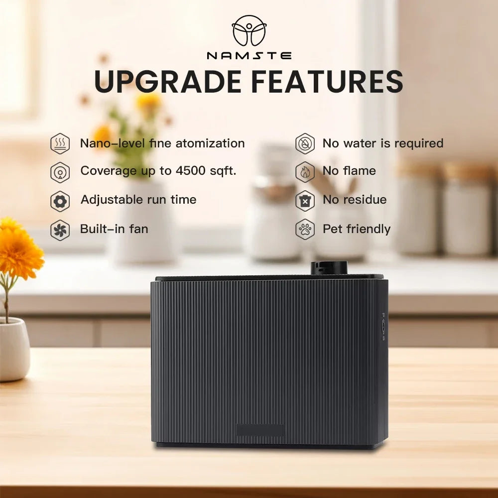 NAMSTE 4000m³ Electric Smart Aroma Diffuser Bluetooth Fragrance Diffuser Essential Oils For Home Hotel Spa HVAC  Air Freshener