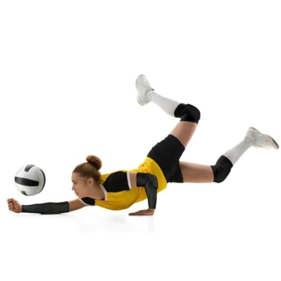 Volleyball Knee Pads & Arm Sleeves with Elbow Pads Set, Youth & Adult, XS-XL | StriveRiseFit
