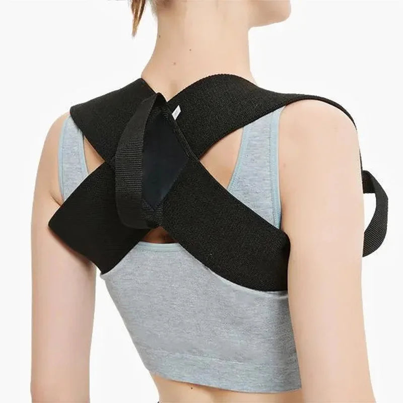 Adjustable Posture Corrector Belt - Back & Shoulder Support Brace | StriveRiseFit.com