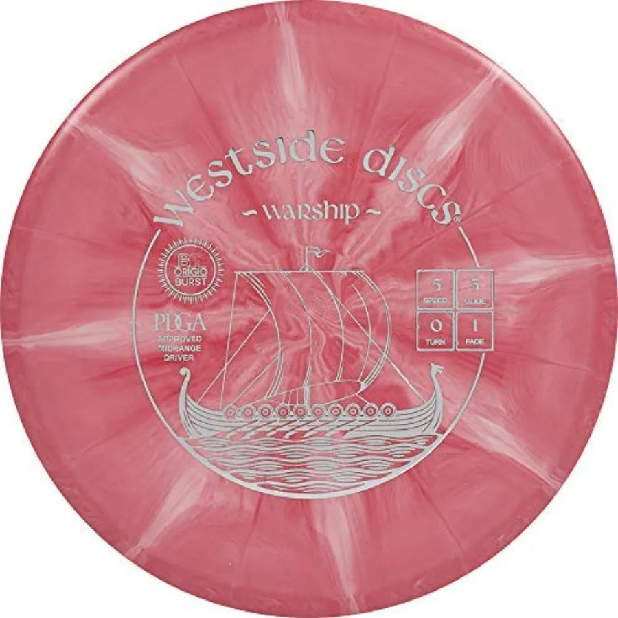 Westside Discs Origio Burst 6-Disc Golf Set, 2 Drivers, 2 Fairway, 1 Mid-Range, 1 Putter | StriveRiseFit