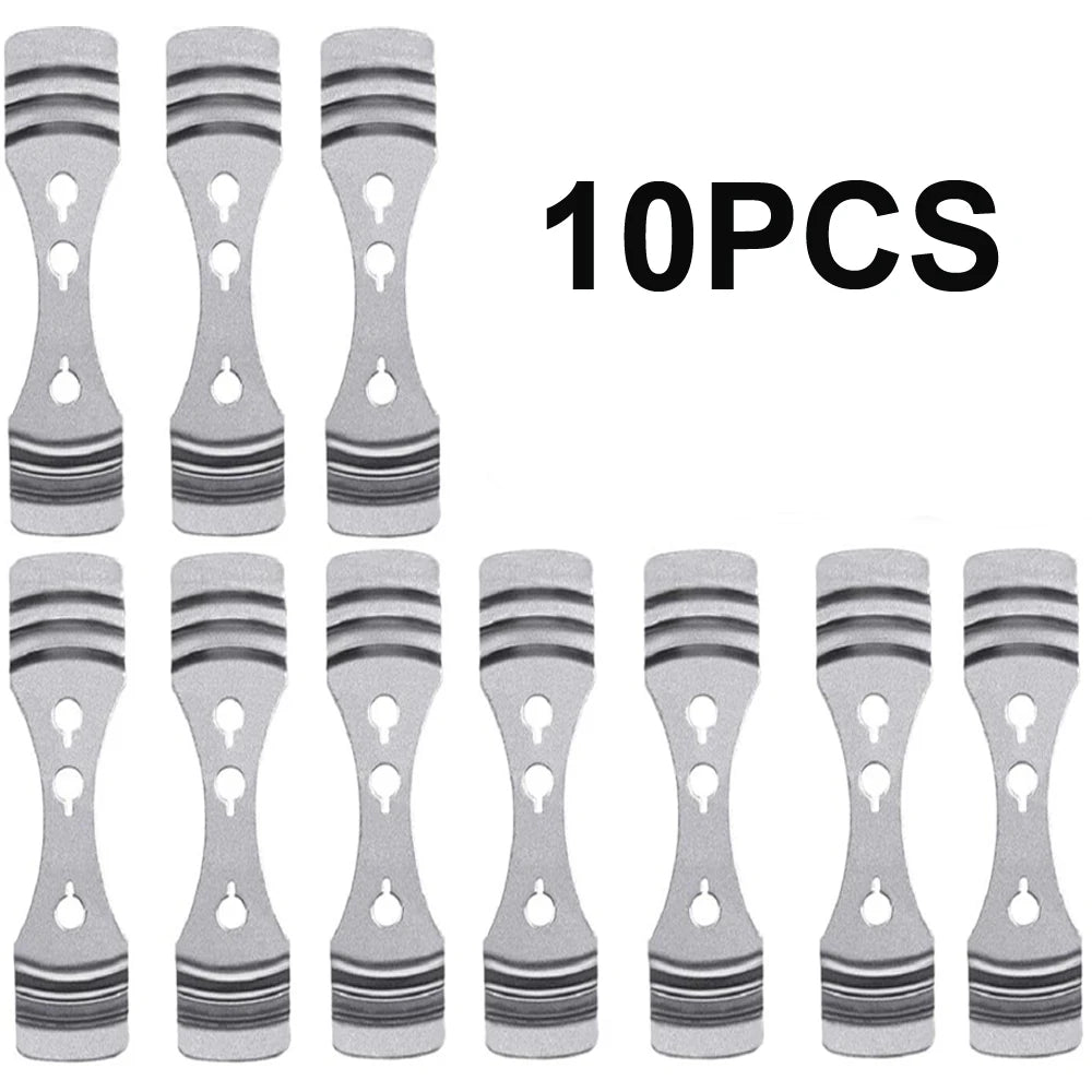 Stainless Steel Candle Wick Centering Holders, 10 & 20 Pack | StriveRiseFit