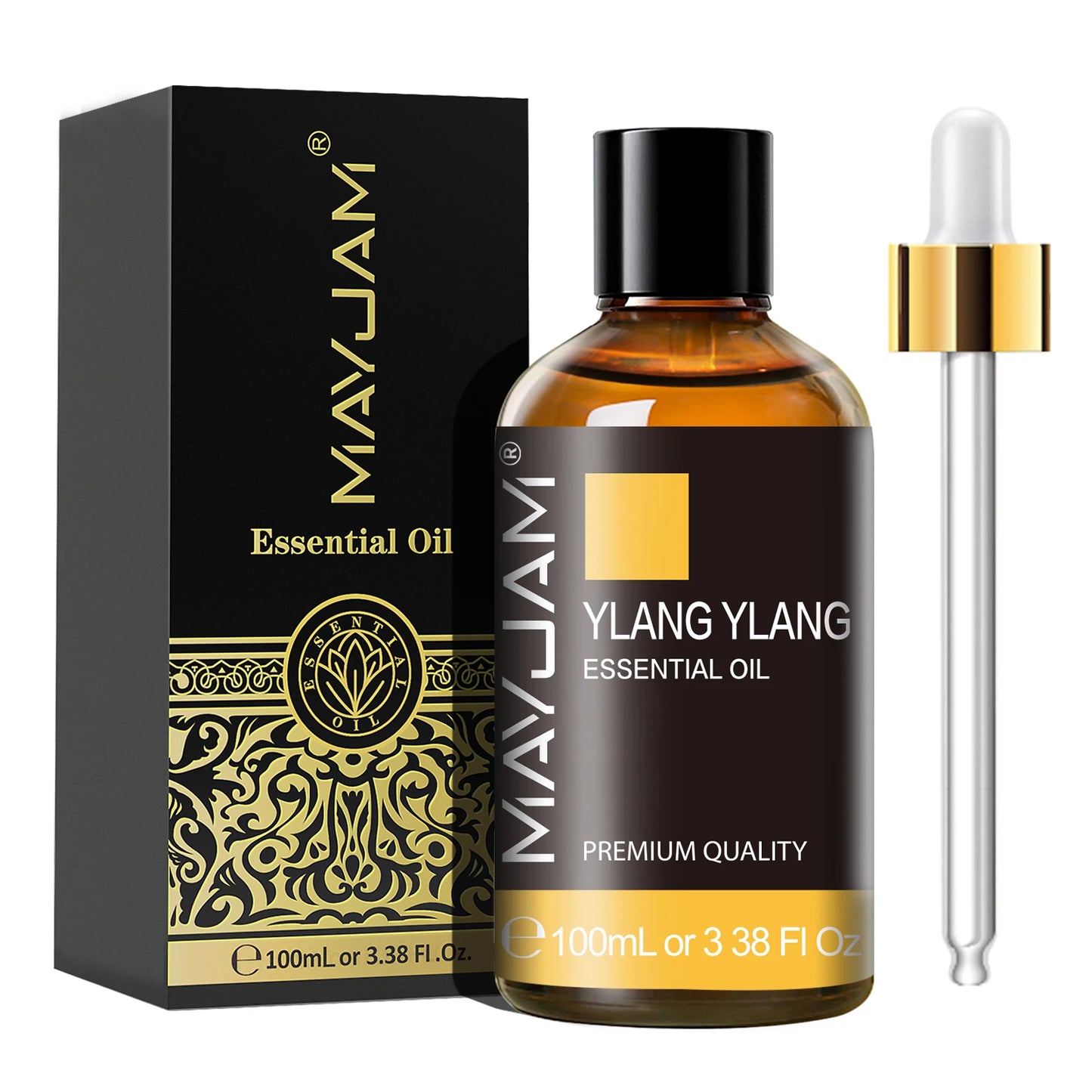 MAYJAM Pure Essential Oil 100ml 23 Scents Dropper & Gift Box | StriveRiseFit