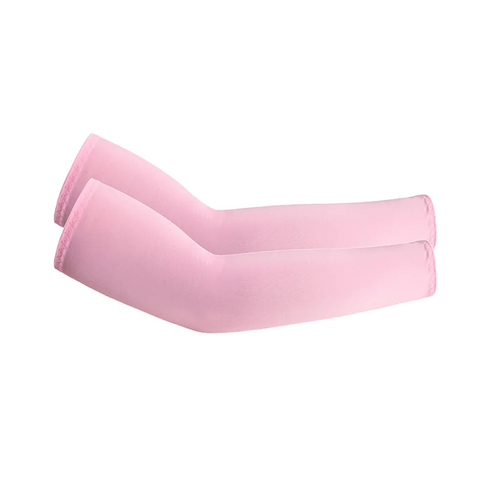 UV Protection Cooling Arm Sleeves, Unisex Sun Cover for Running, Cycling & Outdoor, 21 Colors | StriveRiseFit