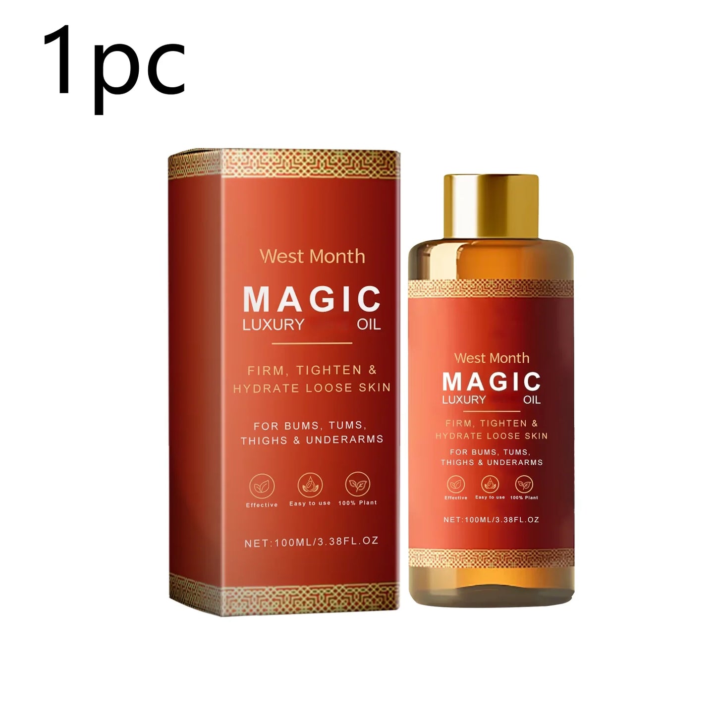 Firming & Moisturizing Body Oil 100ml — Lifting, Tightening & Skin Repair | StriveRiseFit