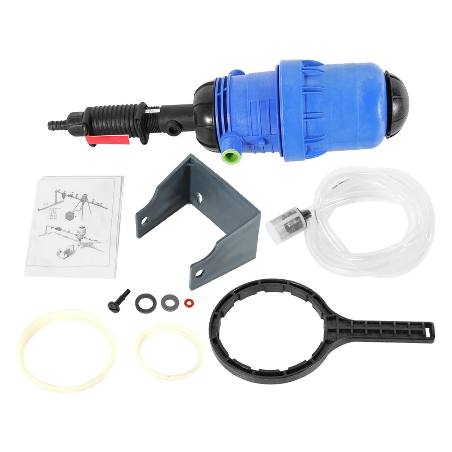 Automatic Fertilizer Injector Dispenser, Water-Driven Proportional with Hose & Accessories | StriveRiseFit