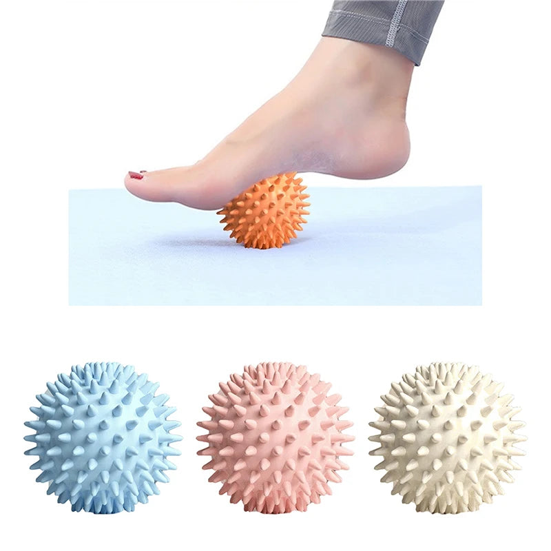 Hedgehog Fascia Massage Ball | Spiky Trigger Point Ball for Yoga & Recovery | StriveRiseFit
