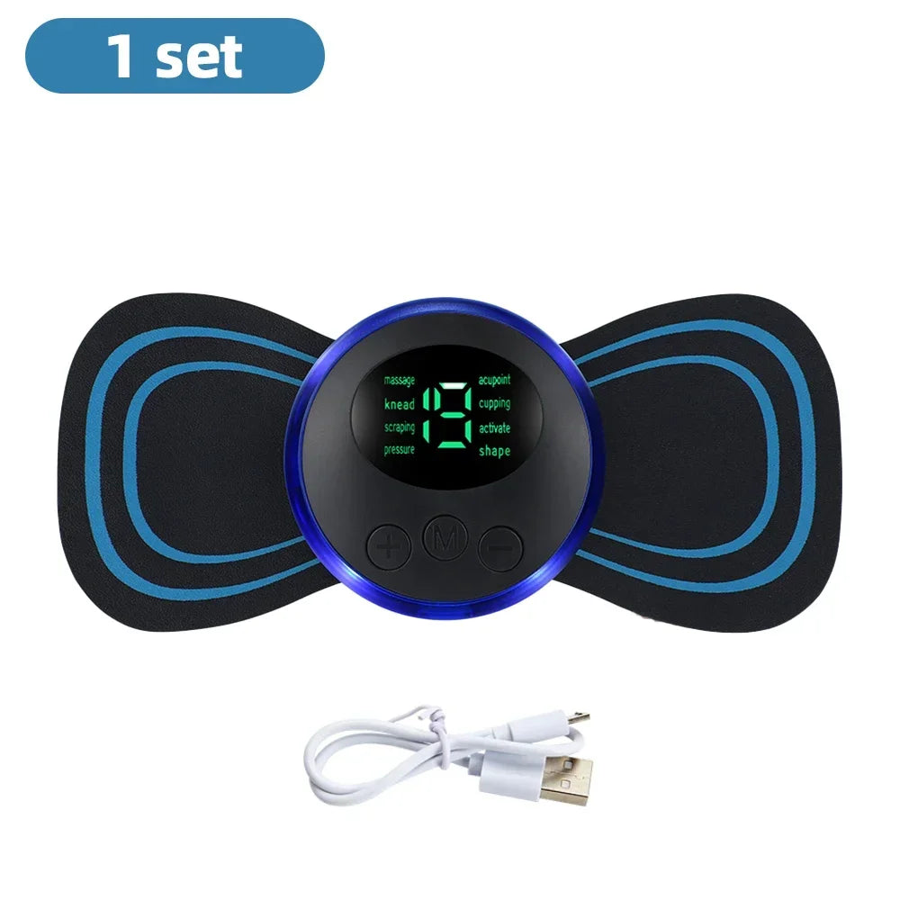 EMS Microcurrent Mini Massager | Low-Frequency Muscle Stimulator | StriveRiseFit