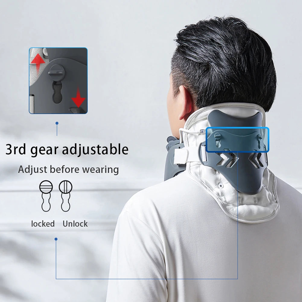Cervical Traction Device - Adjustable Neck Brace & Posture Corrector