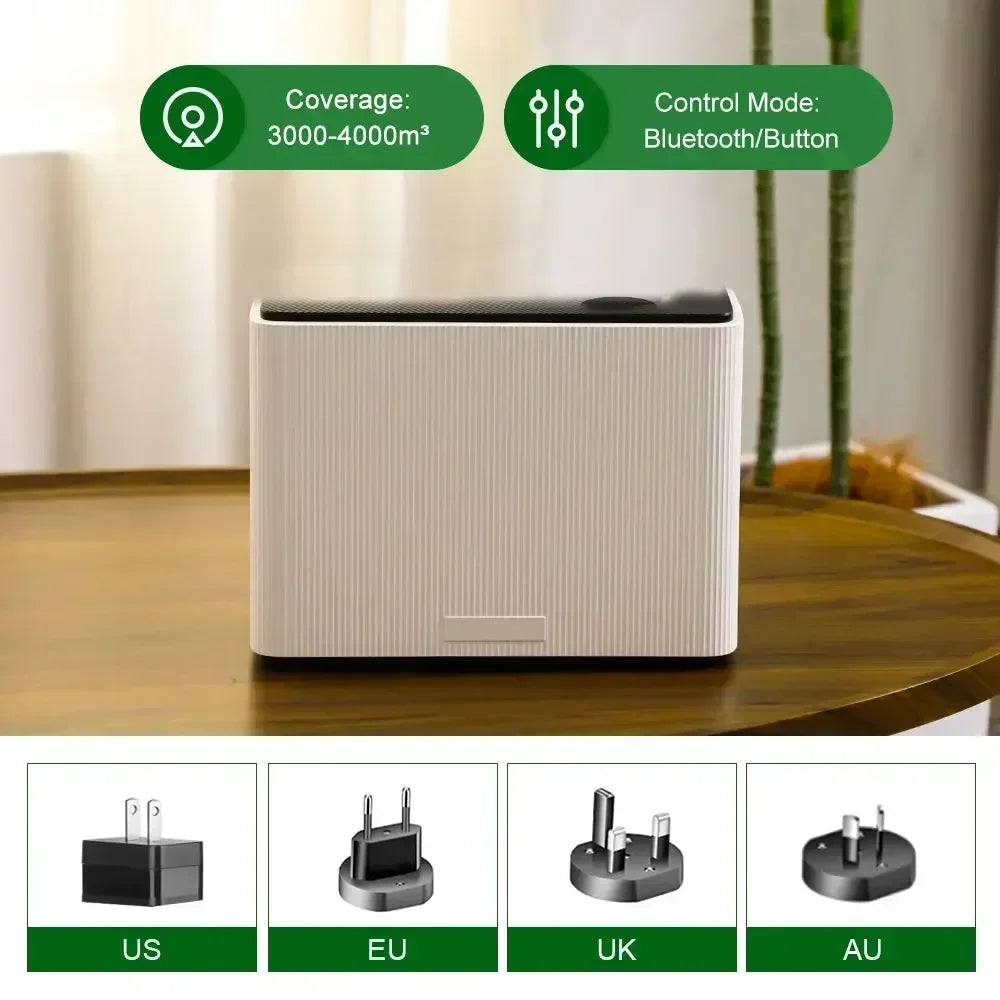 NAMSTE 4000m³ Electric Smart Aroma Diffuser Bluetooth Fragrance Diffuser Essential Oils For Home Hotel Spa HVAC  Air Freshener