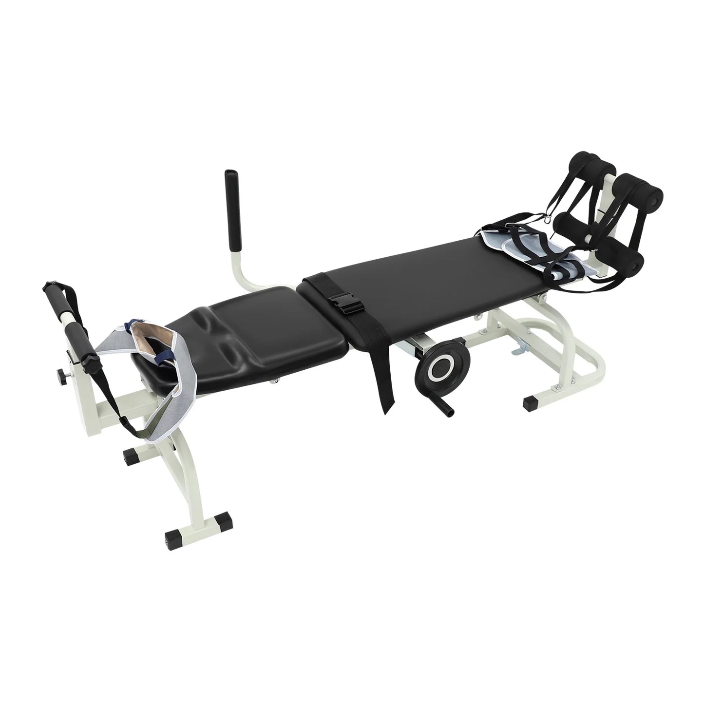 Multifunctional Cervical & Lumbar Traction Decompression Bench, Spinal Stretch & Relief for Home | StriveRiseFit