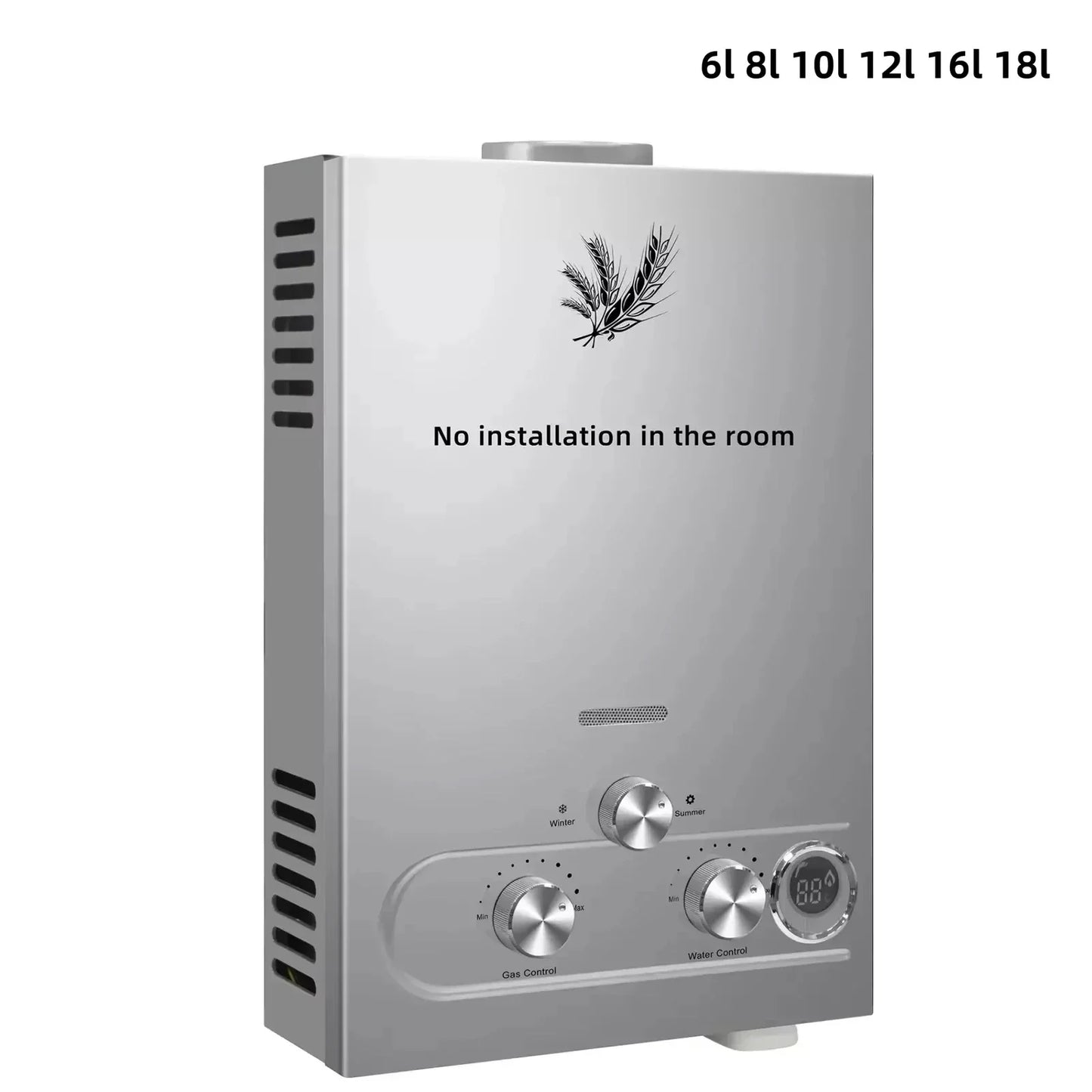 Tankless LPG Propane Water Heater 6L–18L Instant Hot Water | StriveRiseFit