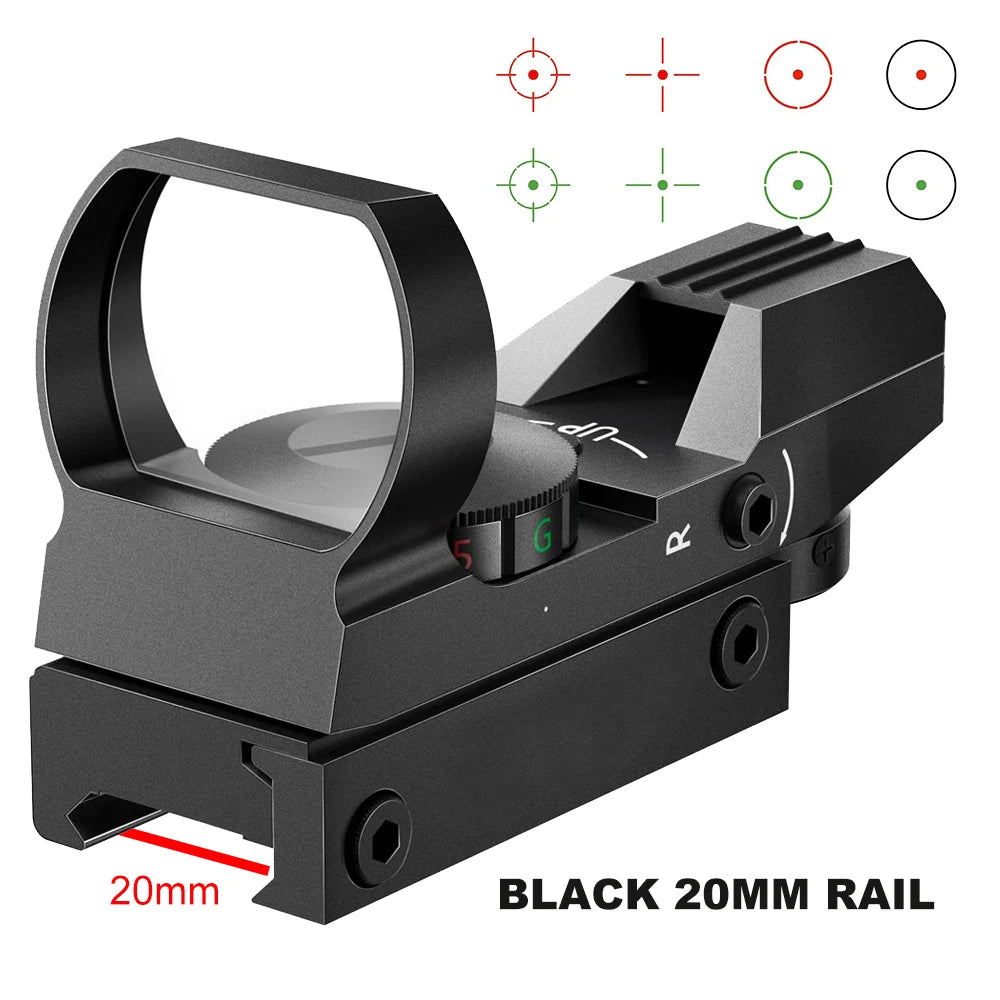 Bestsight SBD Tactical Red/Green Dot Reflex Sight - 11mm & 20mm Rail