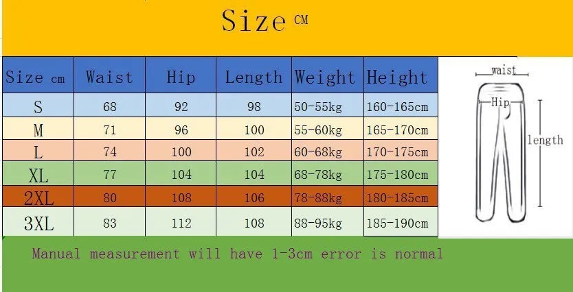 2025 Men Hot Cool Printed Jogger Pants ~ High Quality Men's Autumn Winter Casual Sports Sweatpants
