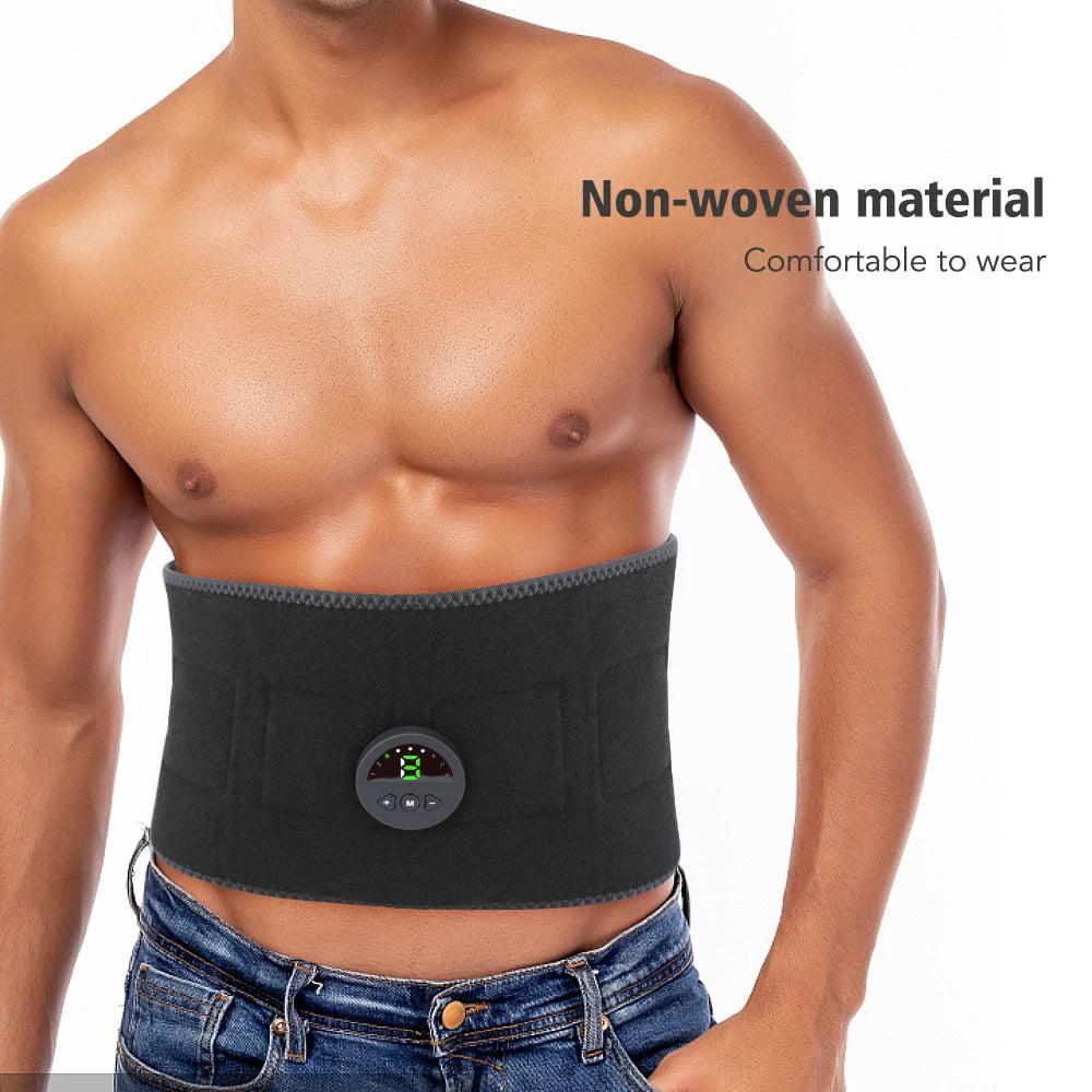 Electrical Muscle Stimulator ~ Abdominal Belt Trainer ~ Unisex Body Shaping, Fitness, Slimming and Massager