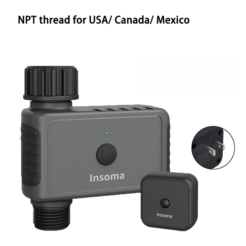 Smart WiFi Garden Water Timer | App-Controlled Irrigation | Alexa Compatible | NPT & BSPT Versions