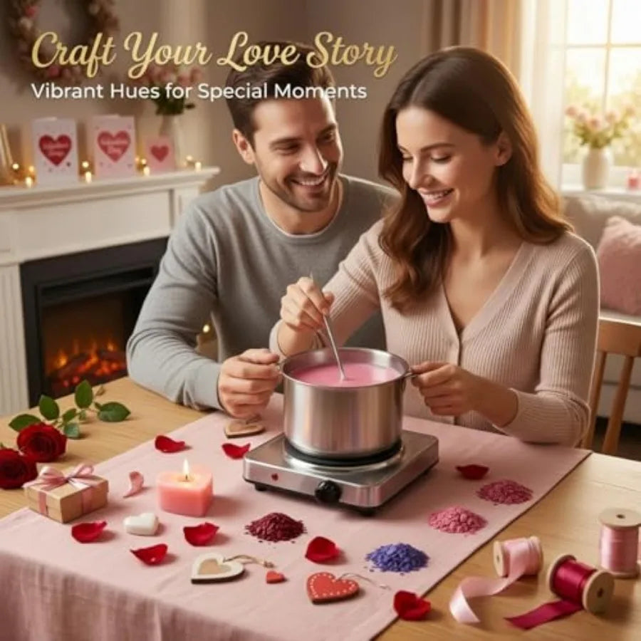 16-Color Soy Wax Candle Dye Set for Candle Making | StriveRiseFit