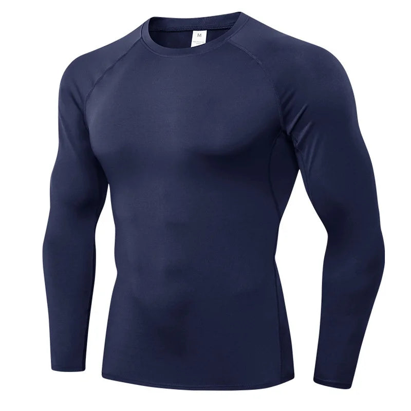 Unisex ~ Men or Woman ~ Compression Shirts Longs Sleeve Workout Gym T-Shirt Running Tops Cool Dry Sports Base Layer Athletic Undershirts
