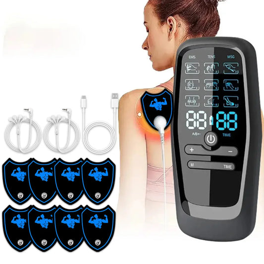 Electrical Pulse Massager, Tens Unit,  Muscle Stimulator Therapy for Pain Relief