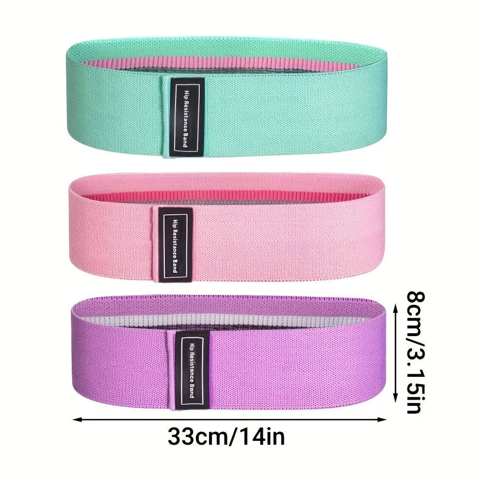 3-Piece Resistance Bands Set for Legs & Glutes Training | StriveRiseFit
