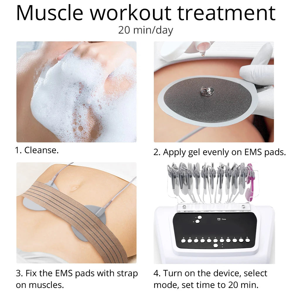 2in1 Bio Microcurrent ~ Electrostimulation Machine EMS Muscle Stimulator