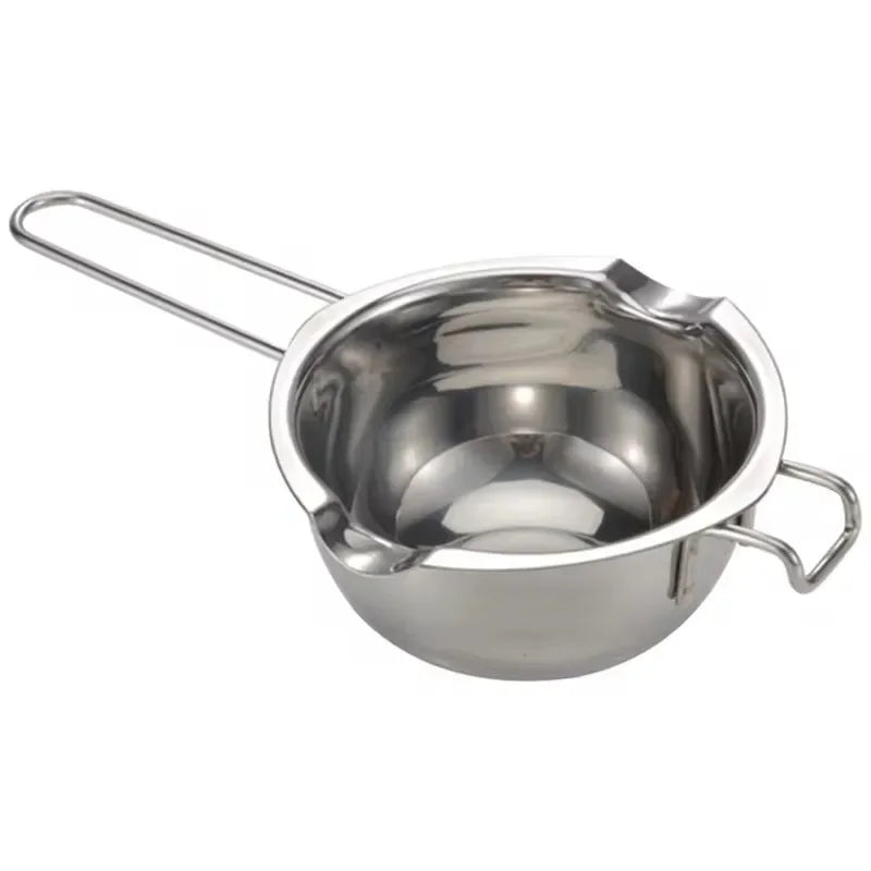 Stainless Steel Wax Melting Pot with Heat-Resistant Handle | StriveRiseFit