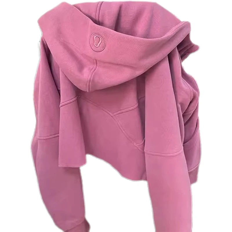Dopne Sportswear Pink Hoodie