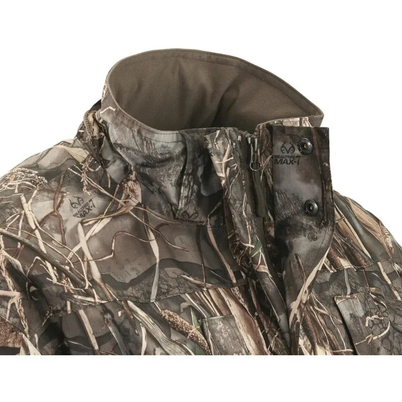 Guide Gear Men’s / Women's Waterfowl Hunting Camo Jacket Waterproof and Insulated Mossy Oak