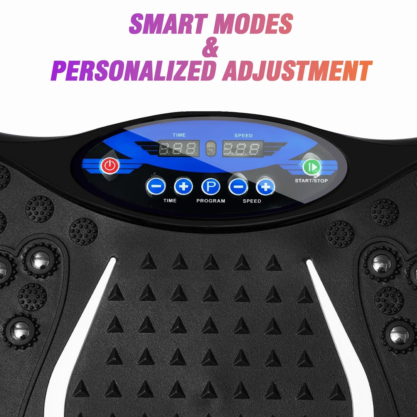 Vibration Plate Exercise Machine ~ Full Body Workout ~ Power Vibration Includes Resistance Bands ~ Fitness Equipment ~ Weight Loss