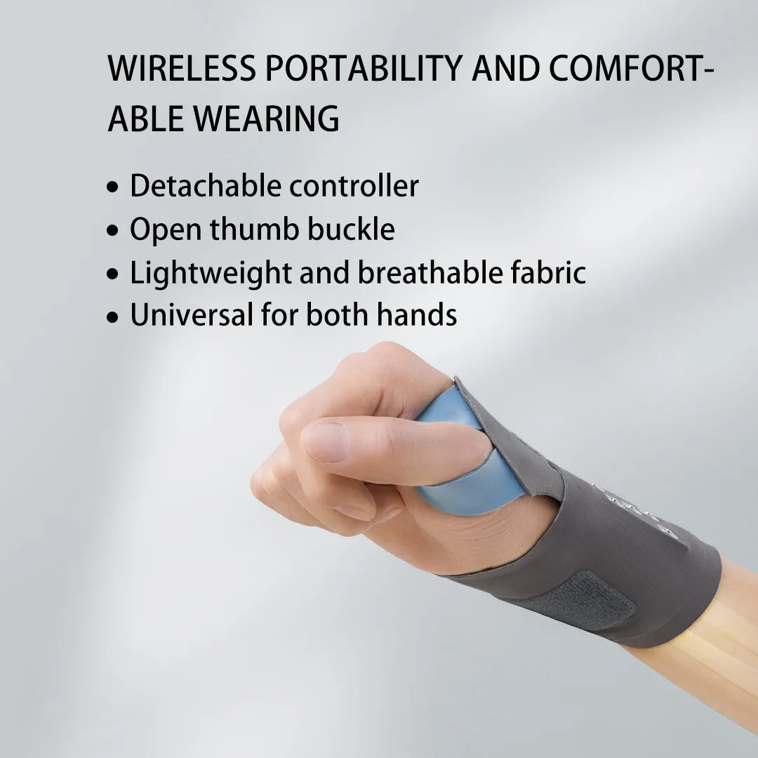 EMS Heating Wrist Massager | 5 Modes, 3 Heat Levels, Wrist Guard | StriveRiseFit