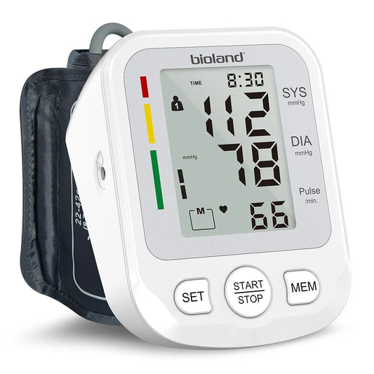 Blood Pressure Monitor - Automatic Upper Arm BP & Heart Rate Monitor | StriveRiseFit