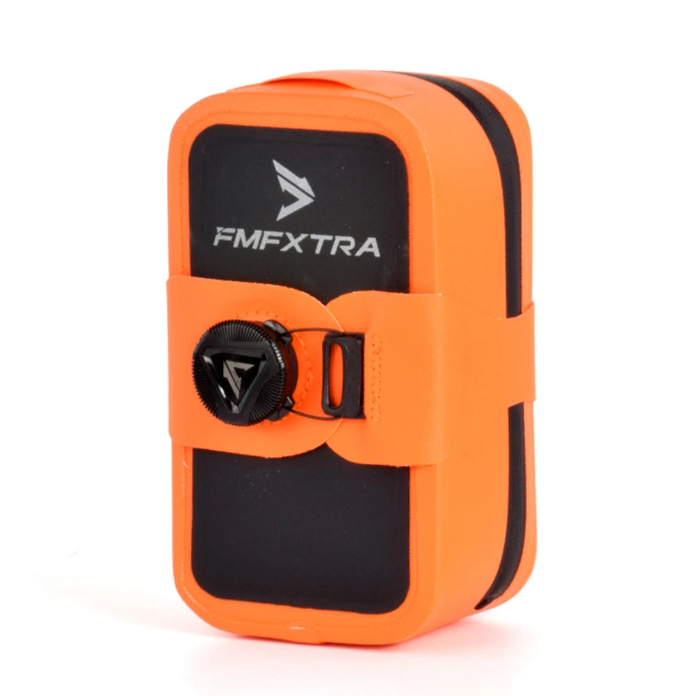 Bicycle Under Seat Bag Bike Strap-On Saddle Bag Knob Lock Bike Seat Bag Waterproof 0.5L Bike Bag Portable Cycling Accessories