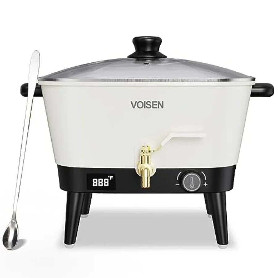 VOISEN Electric Wax Melter for Candle Making, 8 Qt Non-Stick, 3 Colors | StriveRiseFit