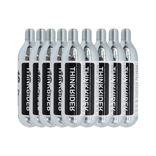 16g Threaded CO2 Cartridges for Bike Tires | CO2 Inflator Compatible | Strive Rise Fit