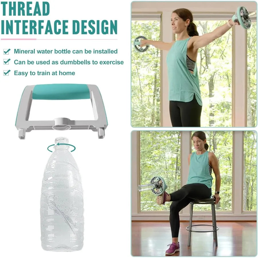 14-in-1 Ab Roller Wheel Core & Abs Training Kit for Home Gym | StriveRiseFit