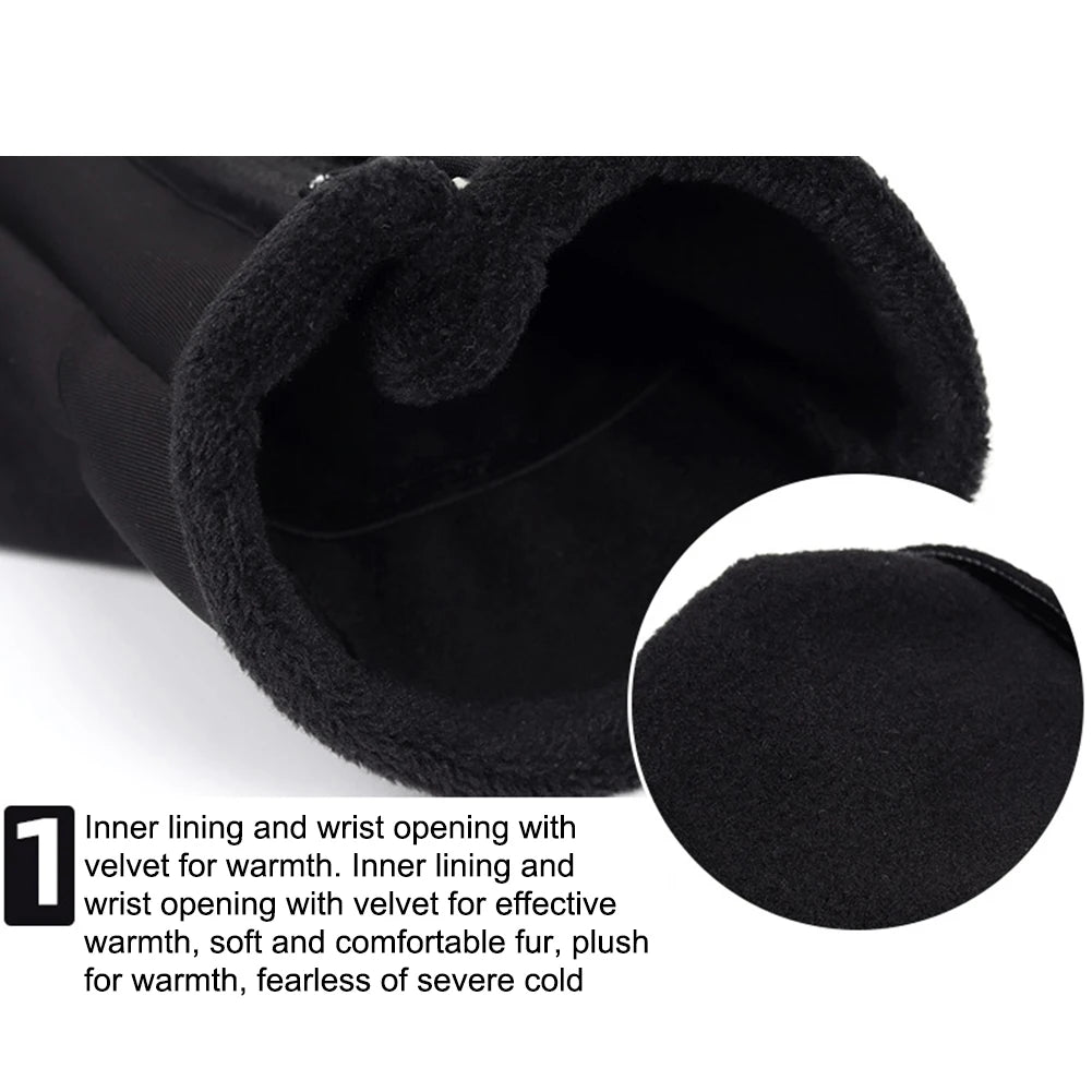 Winter Gloves for Men or Women ~ Heating Warm Touchscreen Gloves ~ USB ~ Winter Electric Heated Gloves