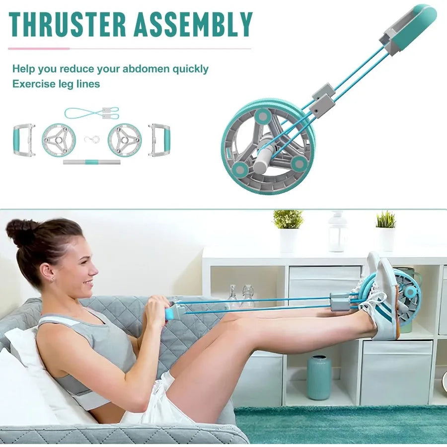 14-in-1 Ab Roller Wheel Core & Abs Training Kit for Home Gym | StriveRiseFit