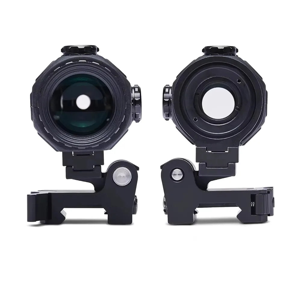 Rifle Magnifier Scope | G33 3.35x / G43 3x / G45 5x | Quick-Detach Side Mount for Picatinny Rail