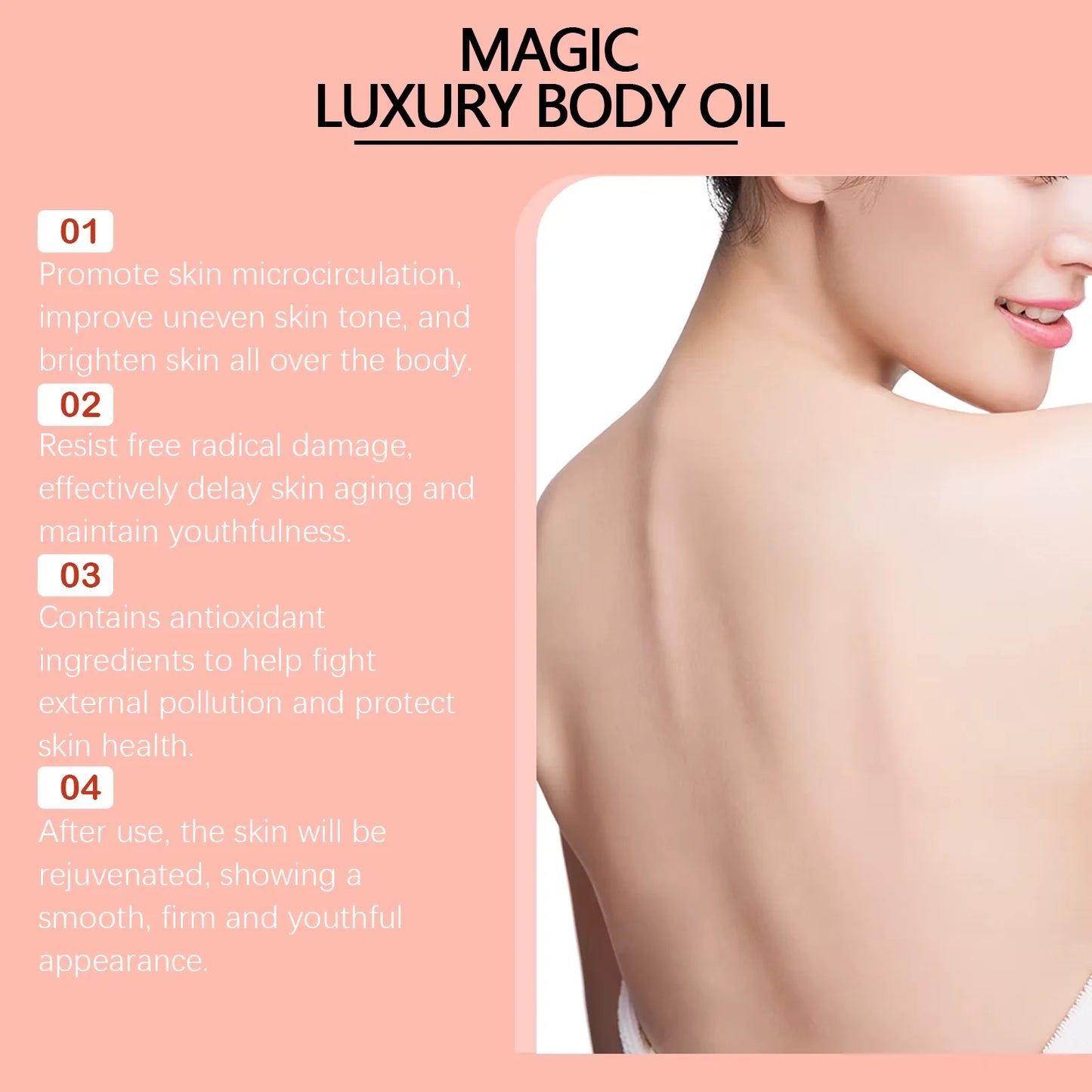 Firming & Moisturizing Body Oil 100ml — Lifting, Tightening & Skin Repair | StriveRiseFit