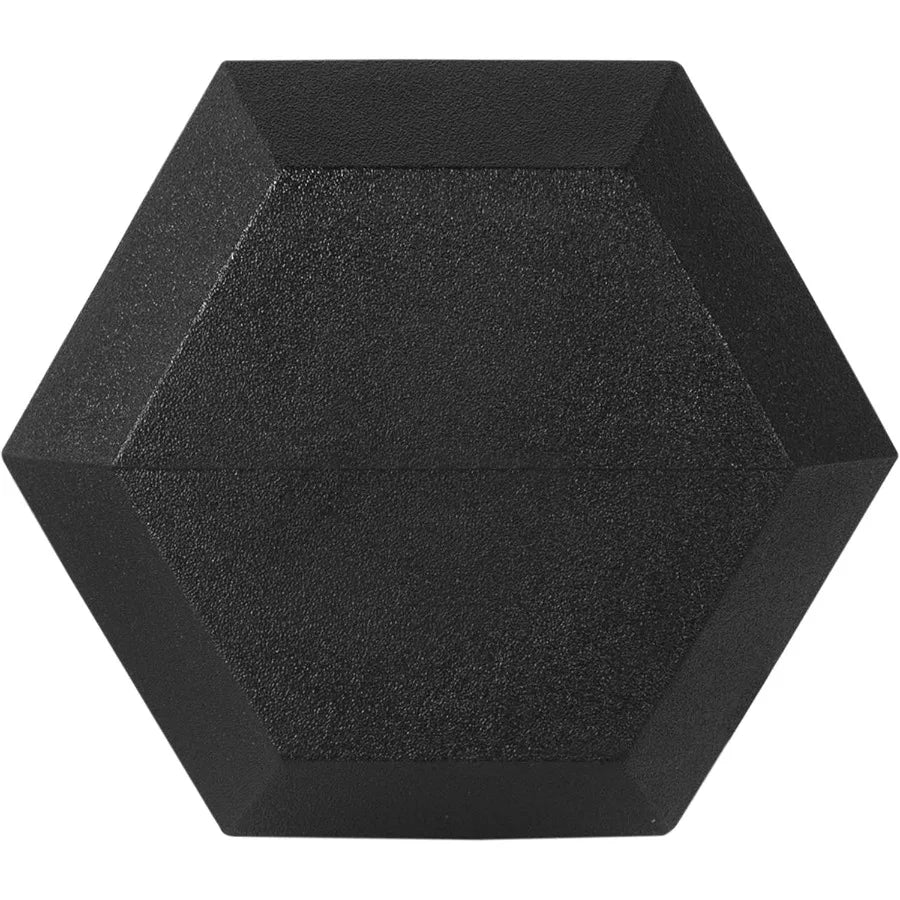 Rubber Encased Hex Dumbbell Set with Multiple Sizes for Home Gym Adjustable Weight Training Equipment with NonSlip Grip
