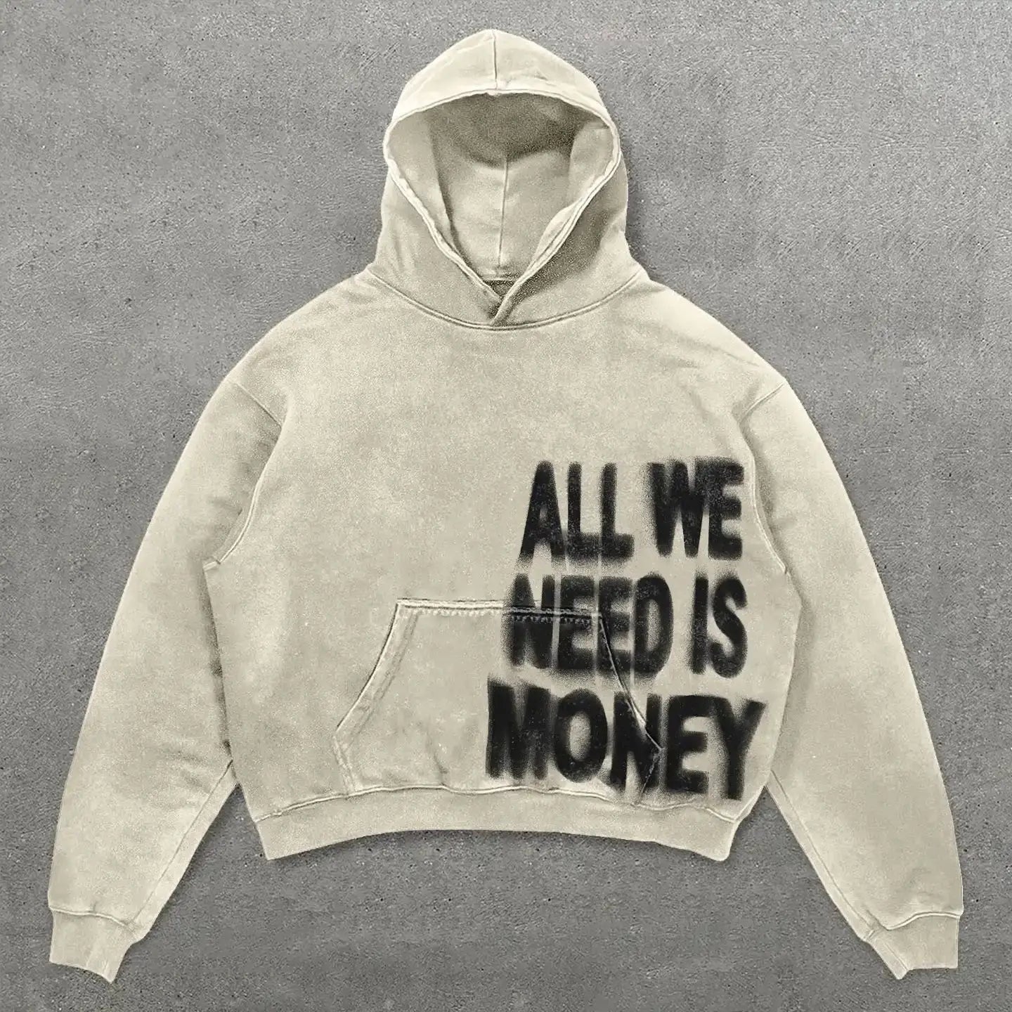 Retro Printed Long Sleeve Loose Top Women's Hoodie Comfortable Breathable Casual Fashion Spring Autumn Seasonal Wear