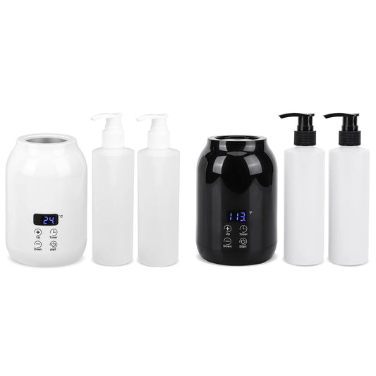 Massage Oil Warmer ~ Fast Heat ~ Lotion Warmer ~ 2 Heat Modes With Timer ~ For Home, Salon, Spa, Massage