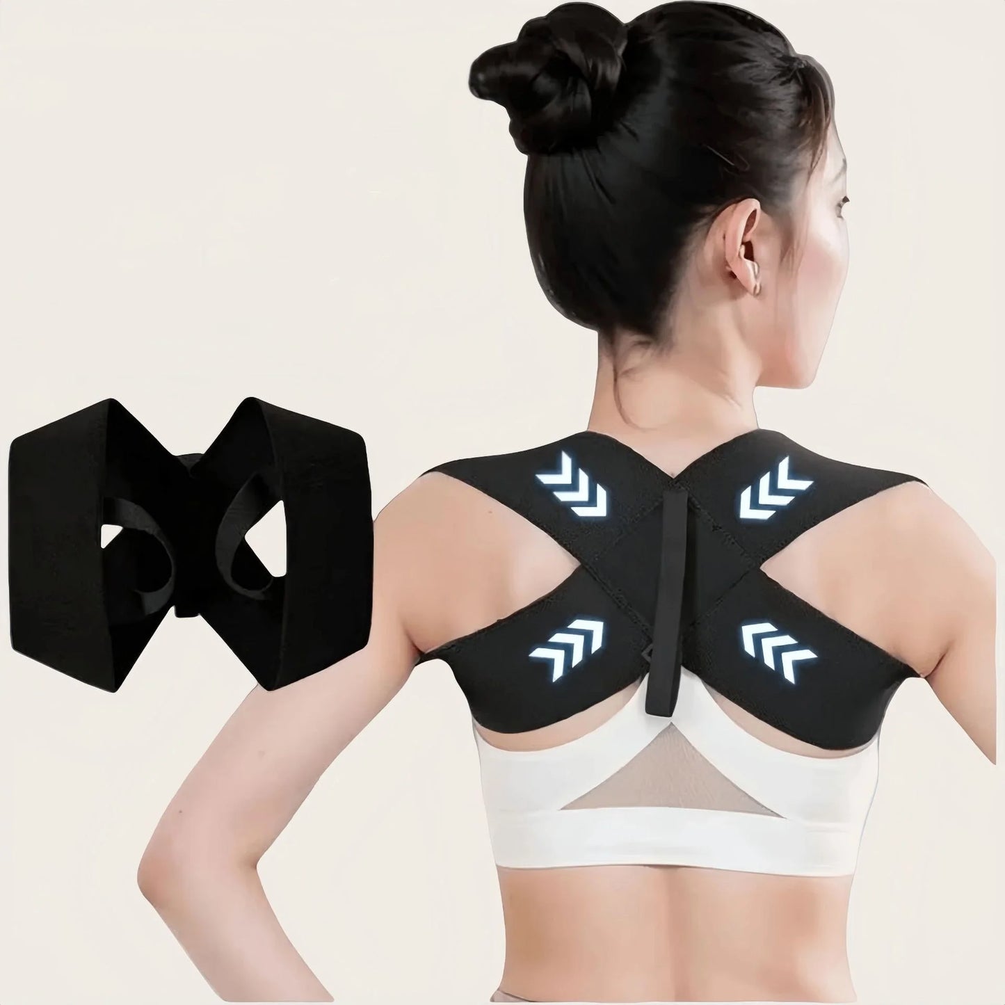 Adjustable Posture Corrector Belt - Back & Shoulder Support Brace | StriveRiseFit.com