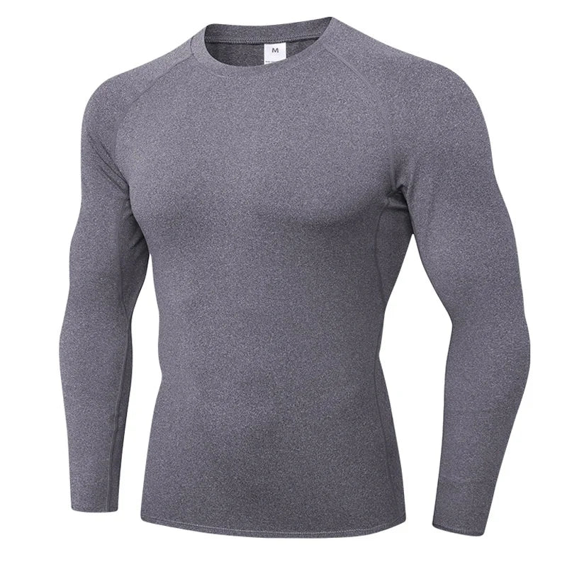 Unisex ~ Men or Woman ~ Compression Shirts Longs Sleeve Workout Gym T-Shirt Running Tops Cool Dry Sports Base Layer Athletic Undershirts