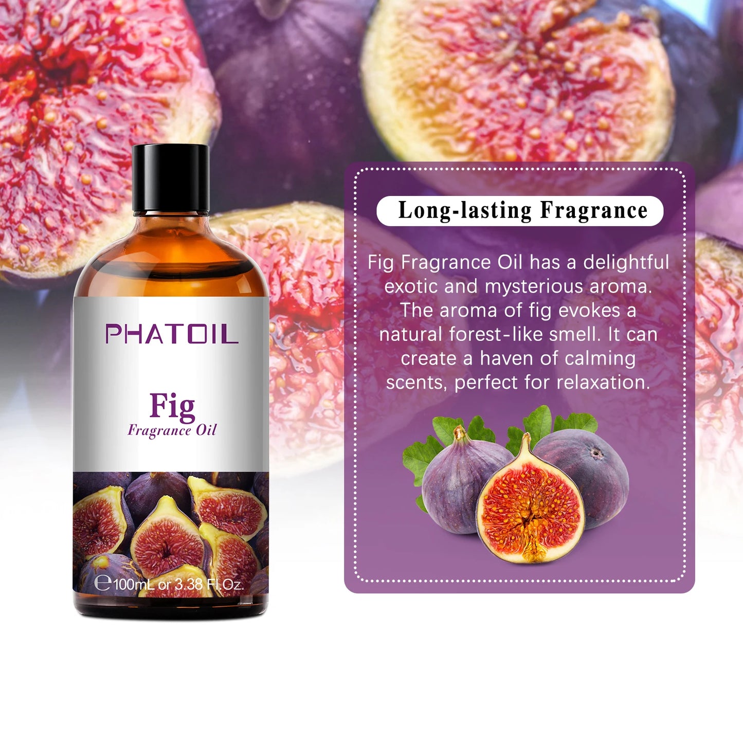 PHATOIL 100ML Fruit Fragrance Oils - Coconut, Vanilla, Apple & More | StriveRiseFit